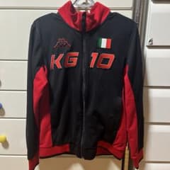 Kappa KG 10 ジャージ Lサイズ ブラック/レッドのサムネイル
