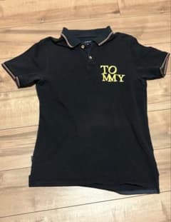 TOMMY ポロシャツ ブラック M レアのサムネイル