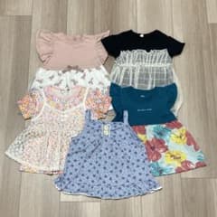 女の子 90 夏服 まとめ売り 半袖 ノースリーブ ベビー 保育園着 - メルカリ