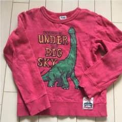 エフオーキッズ トレーナー 130 赤のサムネイル