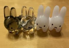 ブルーナアニマル アクリルミニフィギュア うさぎ 4個セット