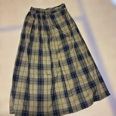 アメリカンホリック　ロングスカート チェック柄 黄色系のサムネイル