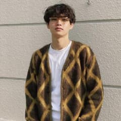 needles モヘアカーディガンのサムネイル