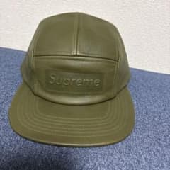Thumbnail of 美品Supreme Leather Cap シュプリーム　レザーキャップ　カーキ