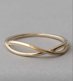 ete K10YG レイヤード クロスリング 11号 - メルカリ