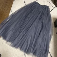 【GRL】チュール ロングフレアスカートのサムネイル