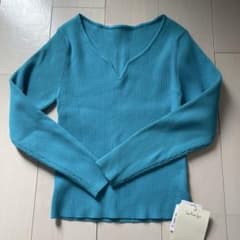 Sea Room Lynn ターコイズリブニットのサムネイル
