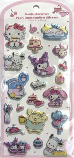 サンリオキャラクターズ　パールマシュマロシールのサムネイル