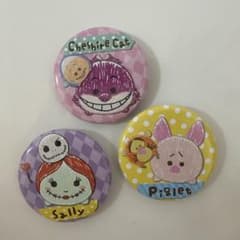 Disney Tsum Tsum Pin Badge 3-Piece Set