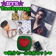 ❣️処分セール❣️1点限定❣️即購入のみ❣️BTS V 6点セット テテのサムネイル