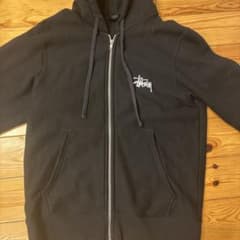 Stussy ジップアップパーカー ブラック Sサイズのサムネイル