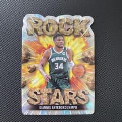 Giannis Antetokounmpo Rock Stars カード　SSPのサムネイル