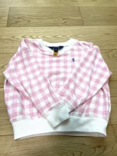 Polo Ralph Lauren チェック柄トレーナー 4yearsのサムネイル