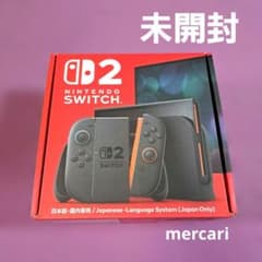 Nintendo Switch 2 新品未開封 Nintendo Switch スイッチ2 Switch2 本体 日本語・国内専用モデル 新品