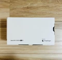 新品♡未使用Speed Wi-Fi DOCK 5G 01 ブラックのサムネイル
