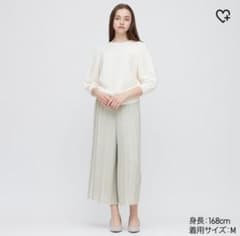 ユニクロ シフォンプリーツスカートパンツのサムネイル