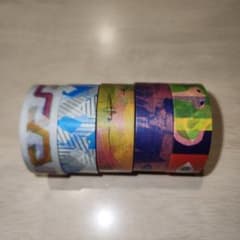406＊中古 mt アートプロジェクト 夏 マスキングテープ 5個セット