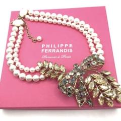 【新品 未使用】 Philippe Ferrandis ネックレス フィリップフェランディス ネックレス - メルカリ