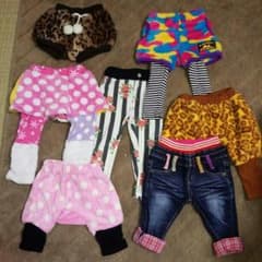ズボンセット　80　おしりが可愛い！のサムネイル