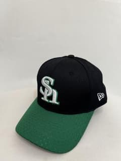 NEW ERA】ソフトバンクホークス ベースボールキャップ ブラック