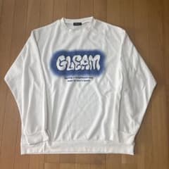 GLEAM ロゴプリント スウェット ホワイトのサムネイル