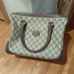 GUCCI GGプラス ボストンバッグ ハンドバッグ　※内部全体にダメージあり GUCCI GGプラス ボストンバッグ ハンドバッグ ※内部全体にダメージあり
