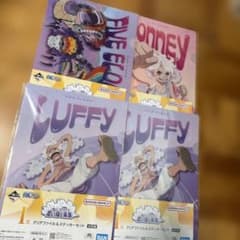 ONE PIECE 一番くじ クリアファイル＆ステッカーセット - メルカリ