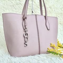現行/訳あり】 TODS トッズ ジョイ トートバッグ ライトピンク レザー 