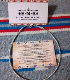 エリッカニコラスビケイ ナバホパール3mm/35cm shinny(キラキラ 