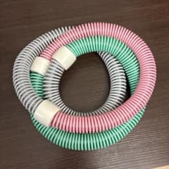 フラフープ エクササイズ用 ピンク グリーン グレー　1.2キロのサムネイル