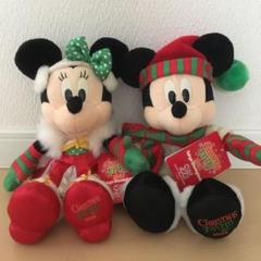 ディズニーストア サンタ　プルート ぬいぐるみ 2008年　クリスマス ディズニーストア サンタ プルート ぬいぐるみ 2008年