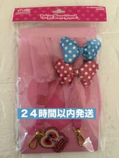 新品 ミニー スマートフォンアクセサリー ストラップ付 ファン