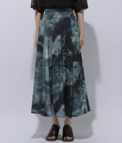 HARE BLURタックフレアスカート グレー　ハレのサムネイル