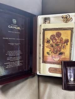 CAMUS コニャックデカンター ひまわり 1889 ブックスペシャル ゴッホ