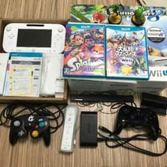 wiiu 本体 マリオカート8 スプラトゥーン スマブラセットのサムネイル
