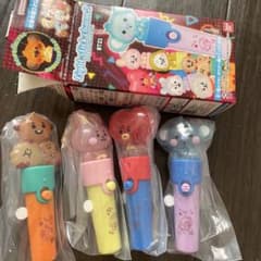 BT21 Light stick charm 2 키링 4종 세트