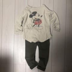 denim＆dungareeミッキートップス fithパンツsetのサムネイル