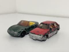 トミカ マツダ ジャンク まとめ 日本製 ファミリア・ユーノスロードスターのサムネイル
