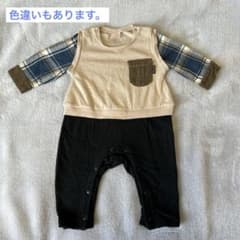 petit main ロンパース 80cm 長袖 双子　プティマインのサムネイル