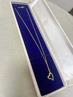 K18GF ハートモチーフ ネックレス ゴールドのサムネイル