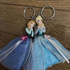東京ディズニーリゾート アナと雪の女王 キーホルダー アナとエルサ