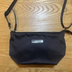 OURHOME 黒 ナイロンショルダーバッグ miniのサムネイル