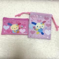 サンリオ ウサハナ ポーチ 巾着 2点セットのサムネイル