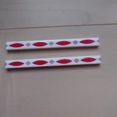 陶器の箸置きのようなもの　2本セットのサムネイル