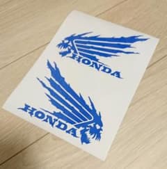 【送料込み】カッティングステッカー ホンダ HONDA ウィング スカルのサムネイル