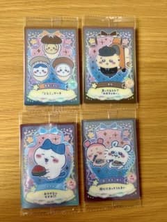 ちいかわ ウエハースカード 4枚セットのサムネイル