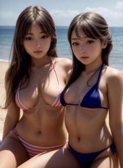 L版×8枚 me-0004-1-8　AI美女カード かわいい　美人　綺麗のサムネイル