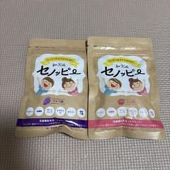 新品 未開封品 セノッピー for Kids ブドウ味 &もも味　各１袋セットのサムネイル