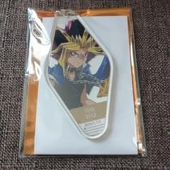 遊戯王 コラボカフェ 強敵編 BLANC モーテルキーホルダー 闇遊戯