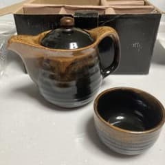 天目 おもてなし茶器セット 急須 湯呑みのサムネイル